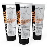 男性の大切な部分に フレッシュボールローション 100ミリリットル （3.4オンス）ｘ 3個