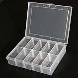 Beho-10コンパートメントストレージプラスチック調整可能な電子機器のツールボックスケース