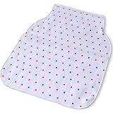 ブルーム お花畑ガーゼ/水玉ガーゼ ベビー汗取りインナー (水玉レッド)