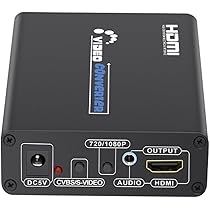 Amazon | コンポジット/S端子 to HDMI 変換器 1080P対応