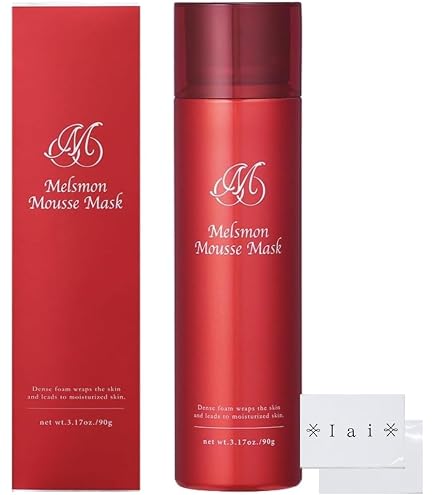 Melsmon Mousse Mask 90g 2個セット Amazon.co.jp: メルスモン ムース マスク 90g 洗い流し 不要 濃密 密着