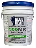 BLUE BEAR 500MR Mastic Remover For Concrete 5 Gallon [並行輸入品]