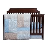 Trend Lab Logan 3 Piece Crib Bedding Set, Blue by Trend Lab [並行輸入品]