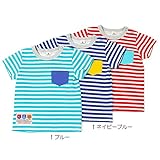 La Chiave(ラ キエーベ) 半袖Ｔシャツ (80～130cm) キムラタンの子供服 (53632x53832-162) ブルー 100