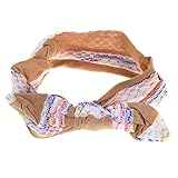 Domybest　ベビー ヘアバンド リボン　レース　柔らかい　キッズ 子供 カチューシャ 髪飾り ヘアアクセサリー　女の子 新生児 赤ちゃん 出産祝い 内祝い お宮参り 誕生日 100日記念 こども