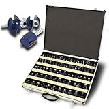 XtremepowerUS 80-piece Premium-grade 1/4 Inch Tungsten Carbide Router Bit Set by XtremepowerUS