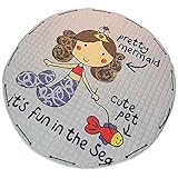 LINSAM プレイストレージバッグ プレイマット おもちゃマット 収納袋 収納 おもちゃ箱 バッグ 片づけ お片付けバッグ かわいい おしゃれ 綿 子供 キッズ 子供部屋 プレイルーム 女の子 男の