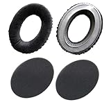 V-MOTAイヤーパッド修理部品のと互換性がありますSennheiser hd600 hd650 hd545 hd565 hd580ヘッドホンヘ（earpads型可変コットン）