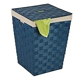 ハニー・缶・ドゥHMP-03730洗濯物用かごブルー、ブルー