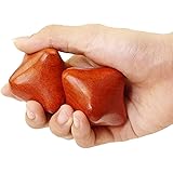 Rimikuru マッサージボール 六角 木製 ツボ押し グッズ セット エクササイズ トレーニング 木 (2個セット)