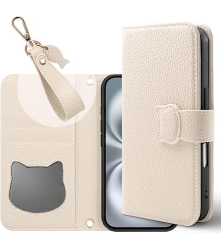 Amazon.co.jp: ZENIX DESIGN TECH iPhone17 用 手帳型 ベルト付き