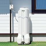 雨水タンク アクアタワー 分流器＋ホース1m＋転倒防止チェーン 送料無料