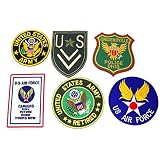 ノーブランド品 ミリタリー MILITARY 軍物 ワッペン6点セット SET PART-8