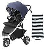 アップリカ スムーヴ AC ＮＶ ＋ スムーヴ専用シートマット ＢＫ セット