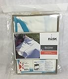 ロスク【日本正規代理店】 ベビーカー 抱っこひも 紫外線カット サンカバー ターコイズブルー ROSK-SCO05W-TURQ