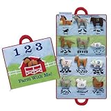 North American Bear 17" X 18.5" Farm Animal Activity Mat by North American Bear [並行輸入品]