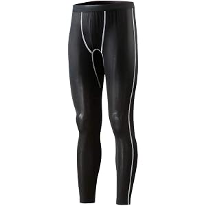 おたふく手袋 ボディータフネス 冷感・消臭 パワーストレッチ ロングパンツ JW-632 ブラック M