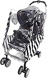 (アリサナ) arisana ベビーカー レインカバー ベビーカー用 A型 B型 対面 背面 対応 D.ストライプ