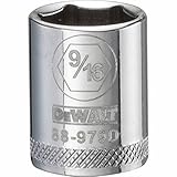DeWalt DWMT88979OSP 6-point 3/8" Drive Socket 9/16" SAE Hand Drive Socket [並行輸入品]