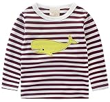 [スゴフィ]SGFY　 ボーイズ Tシャツ スウェット 女の子 男の子 キッズ ベビー トレーナー パーカー 長袖 子供服 おしゃれ かわいい 秋 冬 ストライプ クジラ柄 ワッペン アップリケ (9