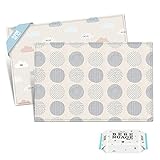 [パクロン] Parklon 純粋なソフトプレイマット 190 X 130X 1.2 (cm) / 赤ちゃんマット[並行輸入品] (ブルースポット マット)