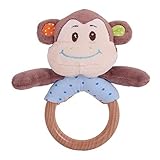 Bigjigs Toys Cheeky Monkey Ring Rattle by Bigjigs Toys