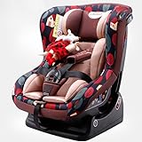 カーシート二方向据え付けシートカーシートとアクセサリー0-4 60 * 44.7 * 62cm (Color : Purple)