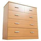 チェスト タンス 箪笥 収納 洋服収納 木製 スライドレール 4段 幅88 奥行42 ワイド ナチュラル