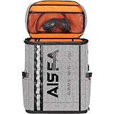 [AISFA] リュック メンズ リュックサック バックパック スクエア リュックサック 防水 17インチPC ビジネスリュック ラップトッ