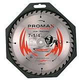 Promax Extreme 07-70040 7-1/4-Inch by 40-Teeth Contractors Saw Blade [並行輸入品]