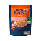 叔父ベンズマイクロ波ライスタイ甘い唐辛子250グラム (Uncle Ben's) (x 6) - Uncle Bens Microwave Rice Thai Sweet Chilli 250g (P
