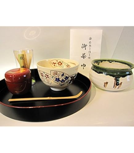 Amazon.co.jp: 《R》茶道具 すり漆 茶入茶杓飾盆 拝見盆 天然木漆専堂