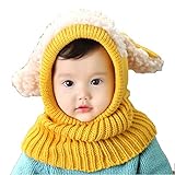 NEWSTORY この冬たくさん着せたい かわいい 赤ちゃん 用 ニット帽 (05. イエロー)
