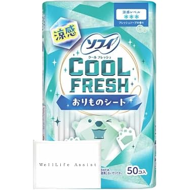 Amazon | 涼感おりものシート クールフレッシュ 涼感タイプ 50枚