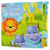 Fisher Pricce 布絵本　仕掛け絵本 Baby Animals