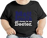 Matt Smith Will Always Be My Doctor オーガニックベビーTシャツ 12 - 18 Months