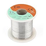 uxcell　0.4mm 200G 60/40 ロジン コア スズ 鉛 ロール はんだ ワイヤー