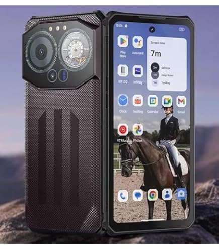 Amazon | タフネススマホ IIIF150 B3 本体 背面ディスプレイ 2千万画素 