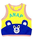 ANAP KIDS お食事ベアエプロン イエロー F