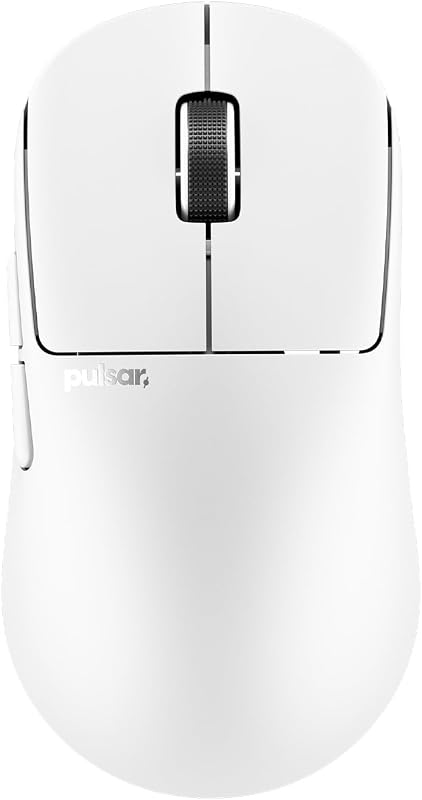Pulsar Gaming Gears CrazyLight Series ワイヤレス ゲーミングマウス 超軽量 38グラム 1ms 32000 DPI Optical swhich XS-1 Flagship Sensor 国内正規品(X2N CrazyLight, Mini, Uyuni White)