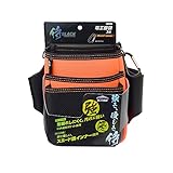 侍B EVA電工腰袋3段 27021 高儀 オレンジ