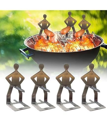 Amazon.co.jp: ステンレススチール製BBQソーセージホルダー
