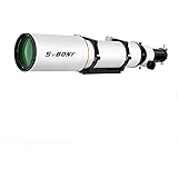 SVBONY SV503 天体望遠鏡 屈折式 望遠鏡 口径102mm EDガラス f/7 焦点距離714mm OTA 鏡筒のみ 高倍率 学研 キャンプ 天体観測