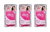 【正規品】ellips（エリップス）ヘアオイル (【3個セット】 ピンク／ローズ＆グリーンの香り)