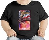 Horny Girl Playin With Golden Gun オーガニックベビーTシャツ 12 - 18 Months