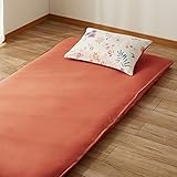 ダニを通しにくい敷布団カバー ピンク サイズ：ダブル