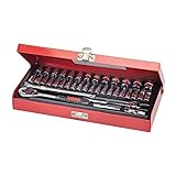 Silverline 527022 Socket Wrench, 38-Piece [並行輸入品]