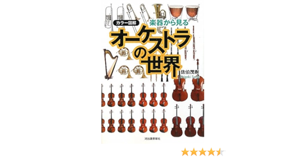 カラー図解 楽器から見るオーケストラの世界 佐伯 茂樹 本 通販 Amazon