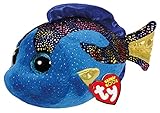 メテオエイパック Ty Beanie Boo's (ビーニーブーズ) アクア(魚) Mサイズ 37243