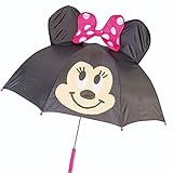 子供用 ベビー用 幼児用 傘 47cm ディズニー 耳付き アンブレラ（ミニー）